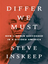 Cover image for Differ We Must